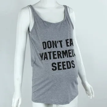 

Summer pregnant women suspender short-sleeve casual maternity clothes letter print pregnant women clothing round neck shirt