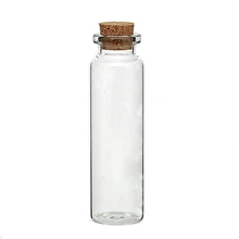 5 шт. Маленькая ваза, маленькая стеклянная бутылка, ювелирный флакон, затычка для галстука, размер: 7,9 см x 2,2 см(3 1/" x 7/8"