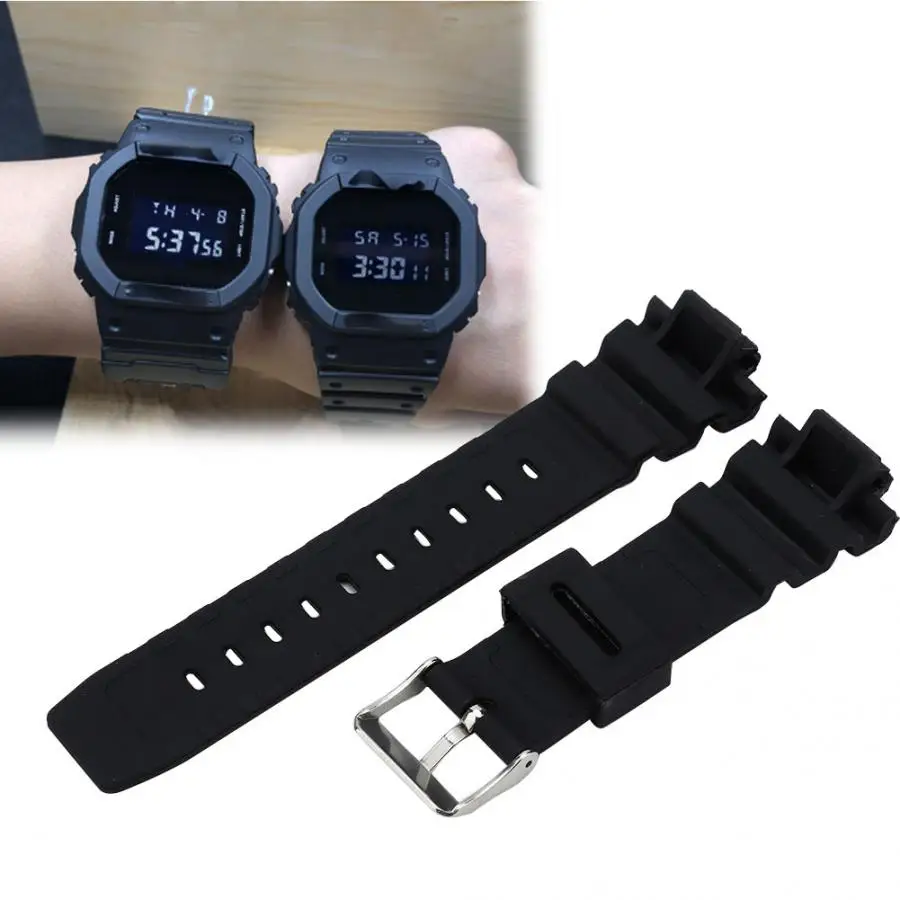 

Soft PU Watch Wrist Band Strap Replacement Fit for G-SHOCK DW6900/5600E GWM5610 l
