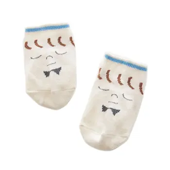 

New Infant Girl Boy Kids Socks Newborn Baby Socks Soft Cartoon Parttern Casual Socks 0-3T