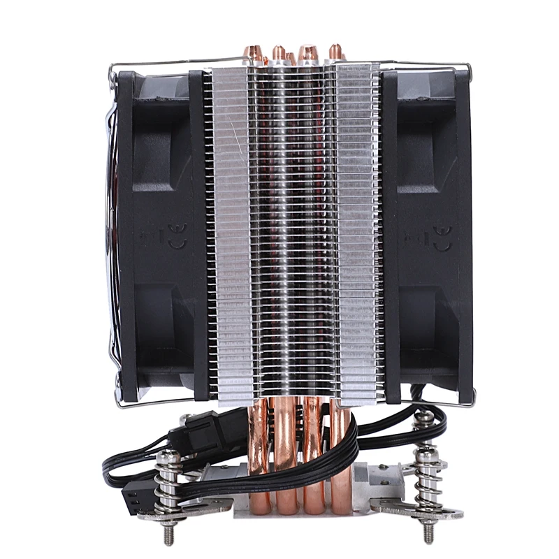 LANSHUO Медь 4 тепловая труба Термальность процессорный кулер для Lga/1150/1151/1155/1156/1366 Intel Многоплатформенный радиатор процессора 3 беспроводным доступом в Интернет