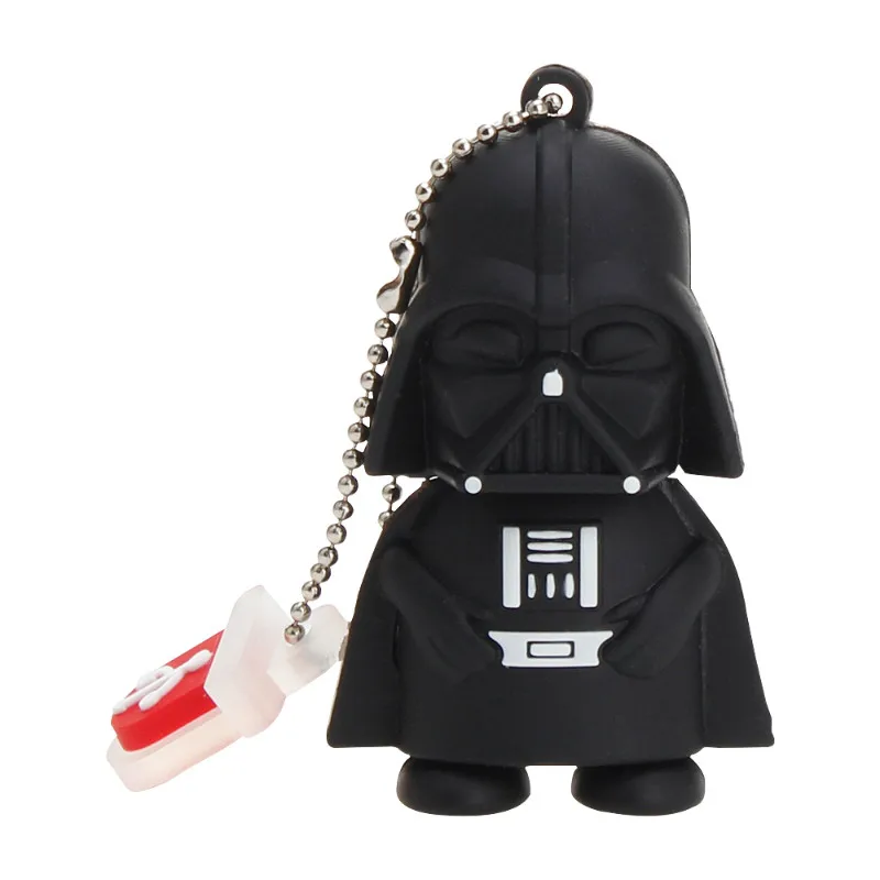 Классический мультяшный USB флеш-накопитель, 4 ГБ, 8 ГБ, 16 ГБ, флеш-накопитель, 32 ГБ, 64 ГБ, 128 ГБ, USB флешка, Звездные войны, робот, все стили, Pendriver, лучший подарок