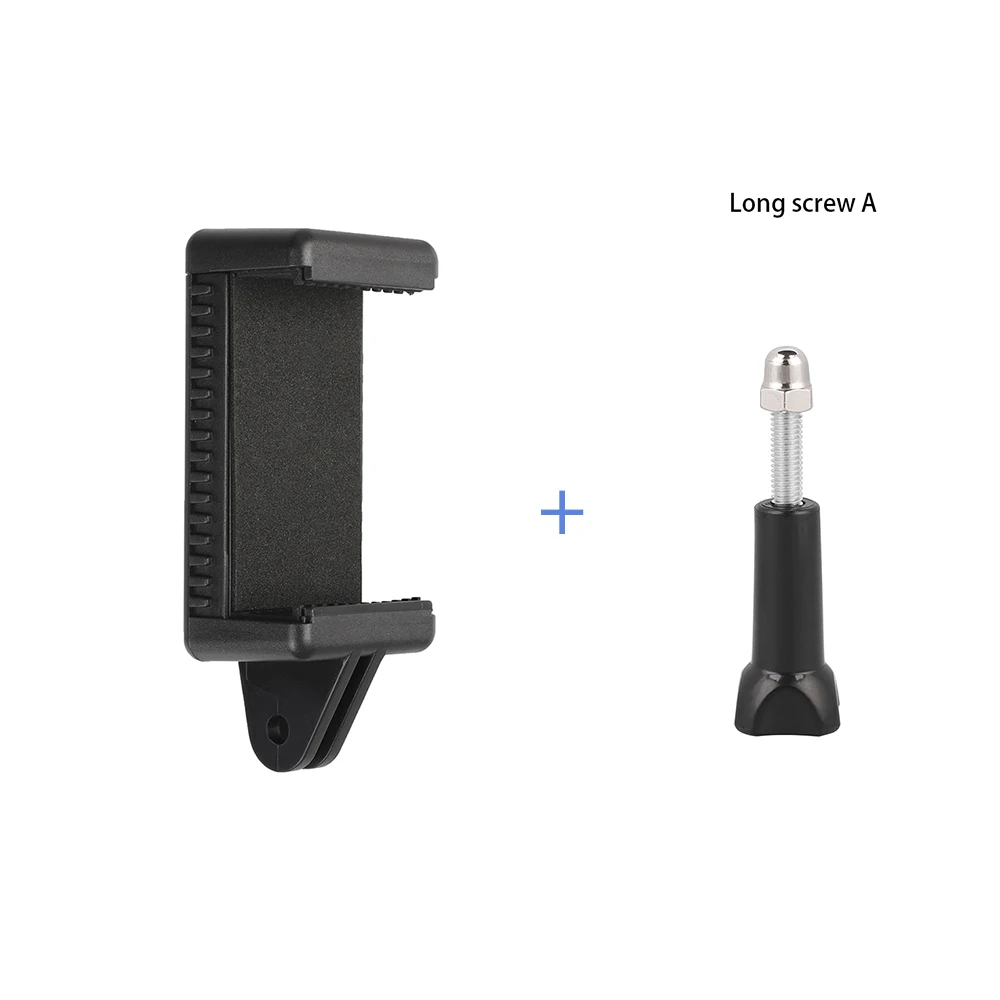 

Mono-pod Selfie Stick Tripod Cell Mobile Phone Clip Holder with Long Screw for Go pro iPhone9 8 X 7 6 Plus XiaomiNote 7 Redmi 7