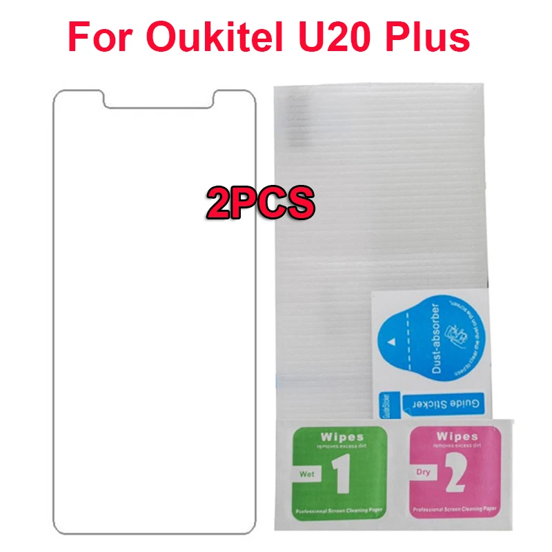 Закаленное стекло для Oukitel U20 Plus защита экрана 9H 2.5D на телефон защитная пленка