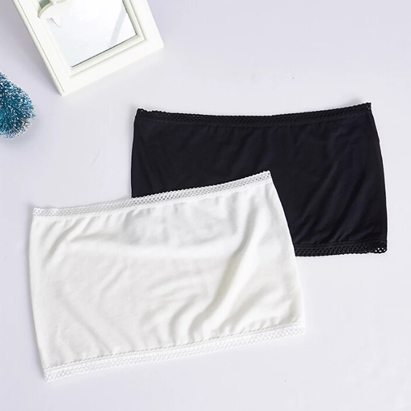 

Women Tube Tops Strapless Bra Chest Wrap Bandeau Seamless Breathable Comfortable Underwear Tops