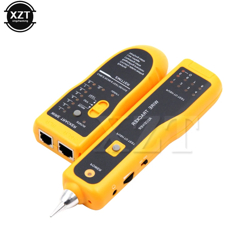 Тестер сетевого кабеля Ethernet LAN 1 шт. детектор RJ11 RJ45 Cat5 Cat6 телефонной линии трекер