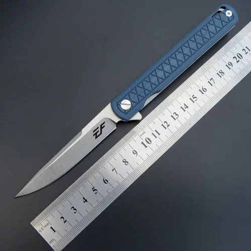

Eafengrow ef16 Folding Knife D2 Blade G10 Handle Camping Hunting Survival Knives Pocket Outdoor Knife EDC Tool