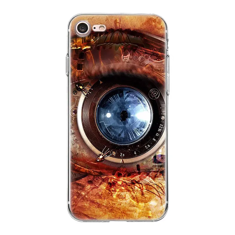 Tpwxnx модные механические часы шестерни из мягкого ТПУ Модный чехол для iPhone X 4 4S 5 5C