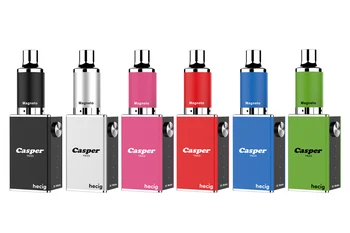 

hecig Wax&dry herb vaporizer Casper Trio vaporizing box mod electronic cigarette vape Kit 1000mah battery