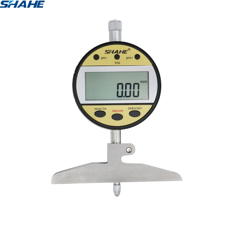 Digital indicator depth gauge Dial Depth Gage 0 100 mm digital