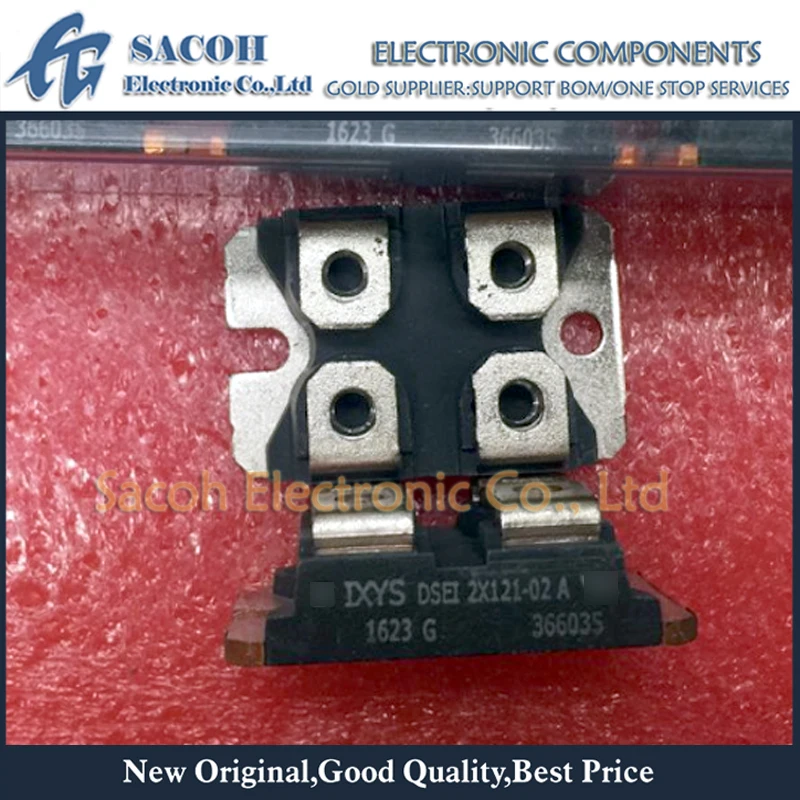 

New Original 1PCS DSEI2X121-02A OR DSEI2X121-02P DSEI2X121-06A SOT-227B 2X120A 200V HiPerFRED Epitaxial Diode With Soft Recovery