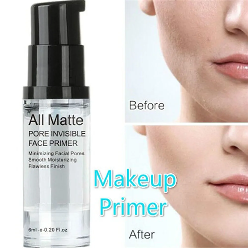 

6ml 12ml Makeup Primer Face Base Smooth Fine Lines Oil-control Brighten Nake Foundation Facial Cream Cosmetic Beauty Tool