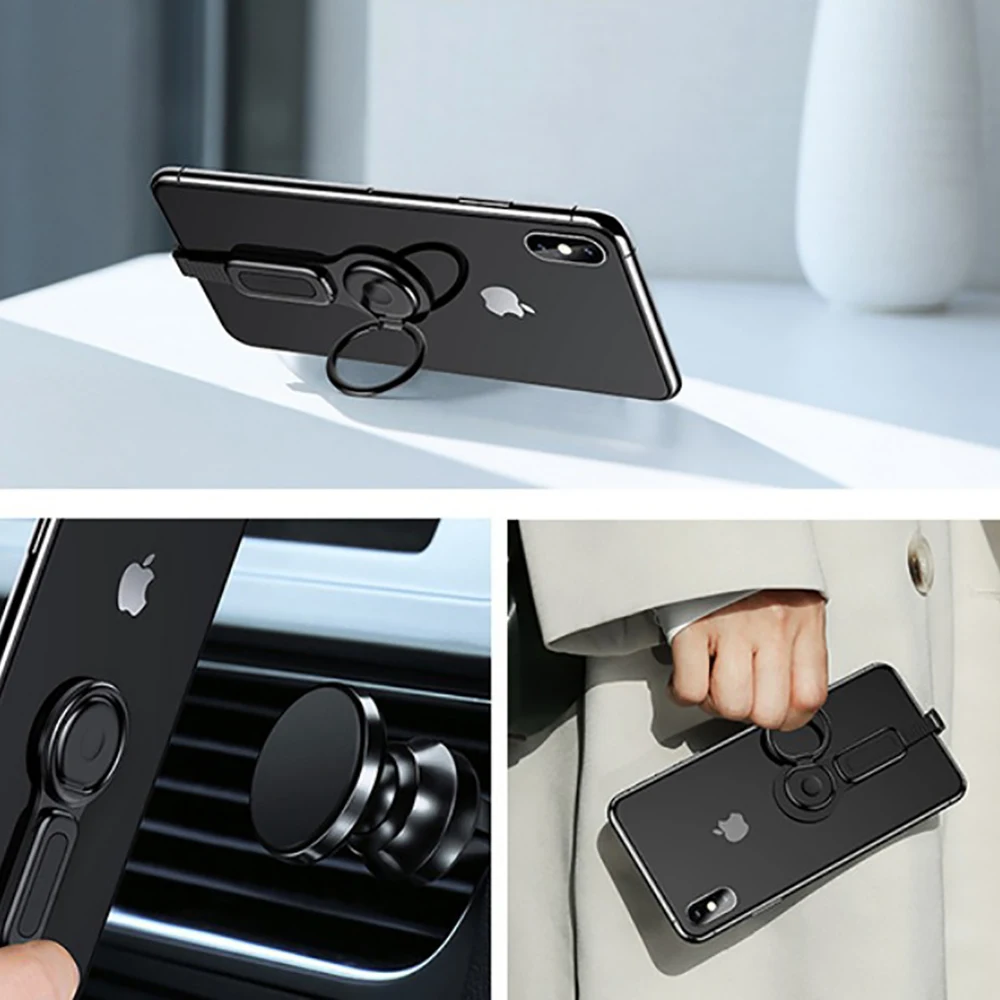 4 в 1 Lighting to 3 5 мм Jack адаптер для телефона с кольцом и пряжкой OTG iPhone 7 8 X XR XS аудио