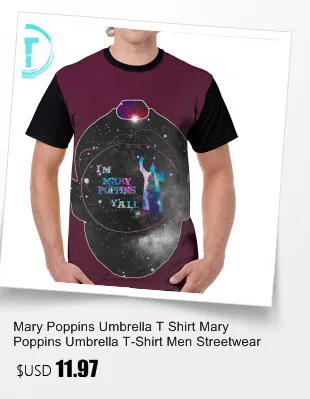 Mary Poppins зонтик футболка Летающая леди с Зонт с картиной футболка принт 6xl графическая футболка забавная футболка