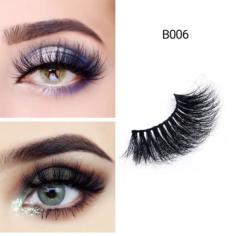 

6D 25mm individual natural mink eyelashes extension supplies russian volume natural soft dramatic cosplay wholesale fluffy