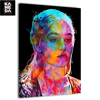 

HD printed canvas painting Abstract Dragon Mother Game of Thrones by KANEDA Art wall pictures for living room posters and prints