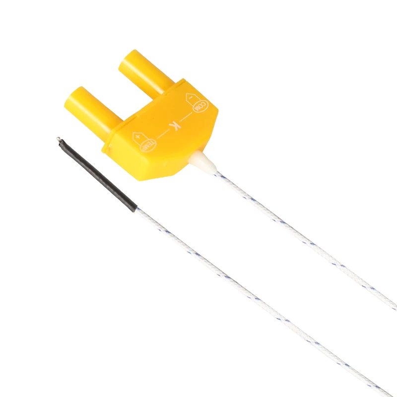 

UNI-T UT-T09K temperature probe range -40to260 degrees Celsius Crosshead socket input for UT213C UT216C / D 139C 210D 171C UT222