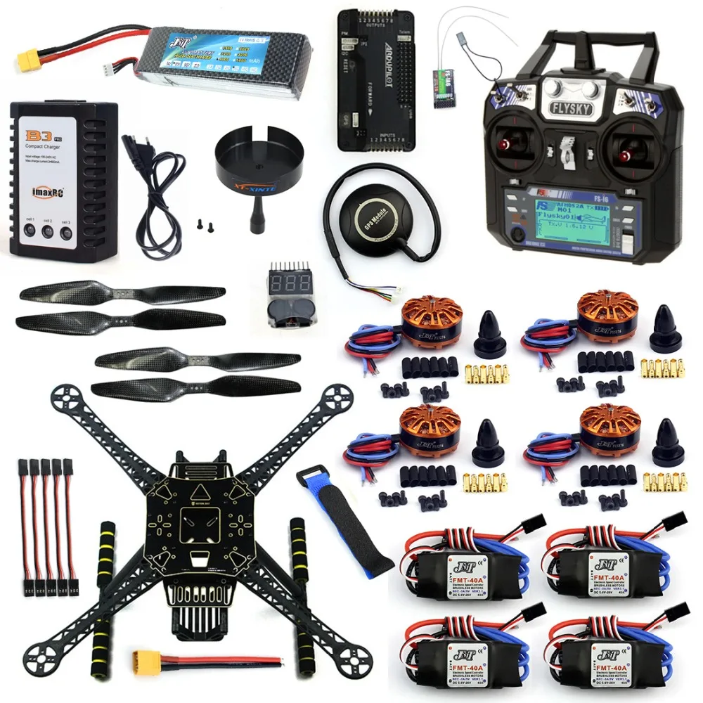 F19457 J DIY 4 Axle RC FPV font b Drone b font S600 Frame Kit with