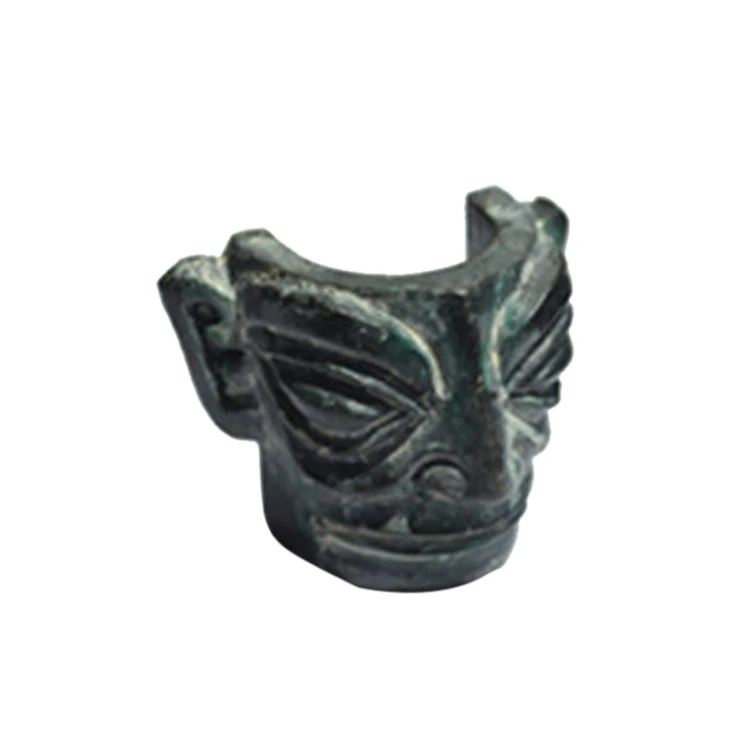 

Children Puzzle Assembly DIY Archaeological Excavation Toy Ancient Bronze Ware Series Model Toy Gift For Kid Children -Face Mask