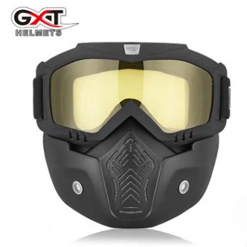 New GXT Modular Goggles for Open Face helmets Motocross Helmet Goggles