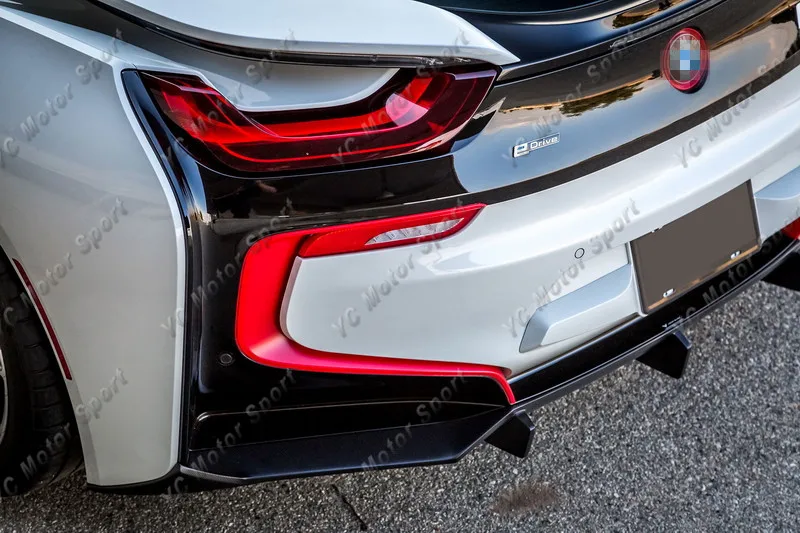2014-2017 BMW i8 Vorsteiner VR-E Style Rear Lip Diffuser DCF (35)