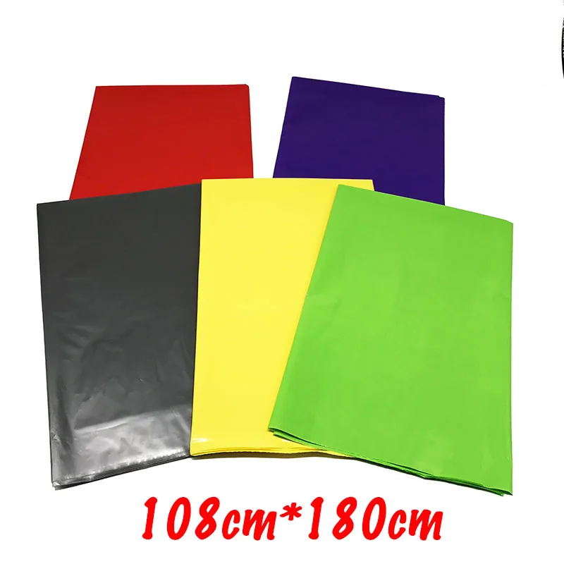 1pcs/lot plain color theme plastic tablecloths baby shower solid color
