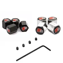 

4pcs/set High Quality New Theftproof Metal Car Wheel Tires Valves Tyre Stem Air Caps Airtight Cover Hot Selling Car Accessories