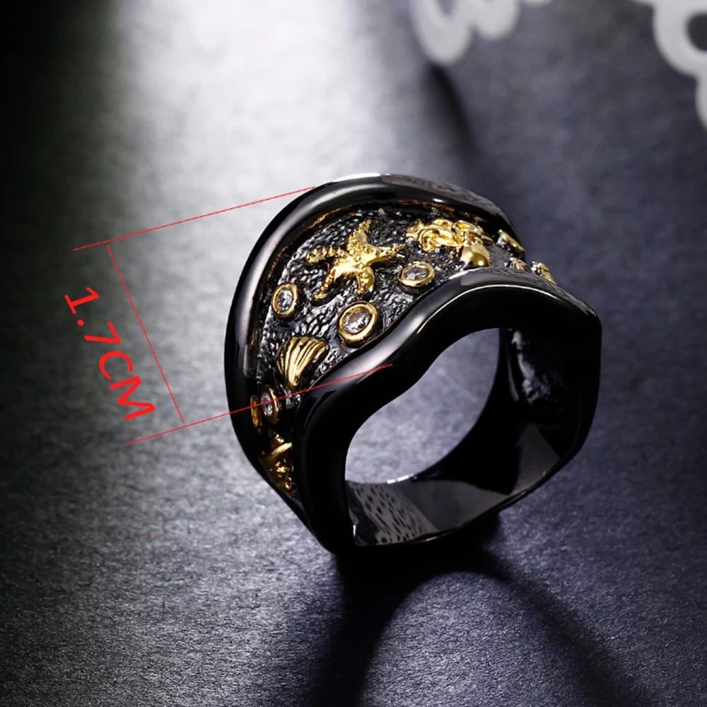 Кольцо на палец в винтажном стиле с морскими животными|finger ring|fashion rings for womenrings women |