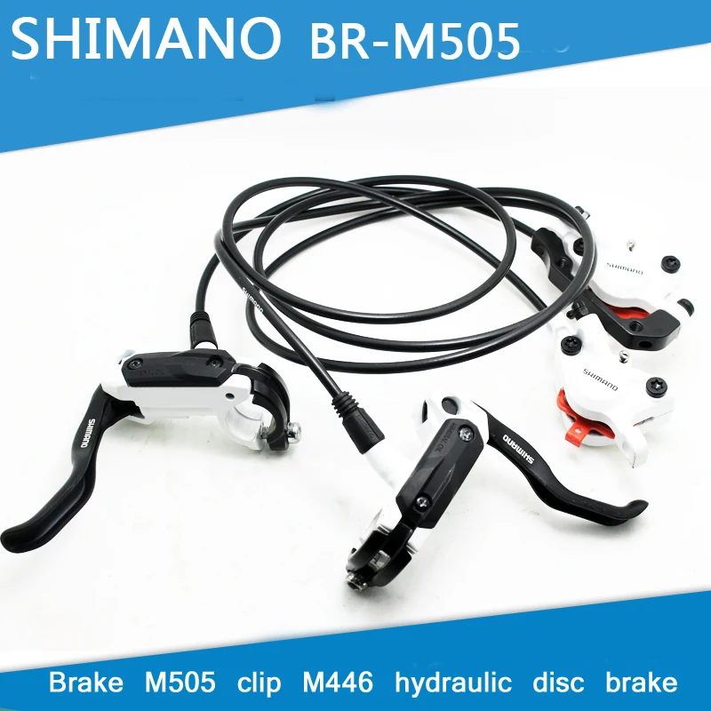 Гидравлический дисковый тормоз SHIMANO M447 детали для горной штанги велосипедов MTB 506
