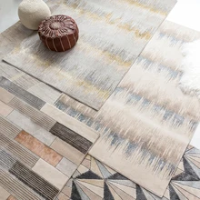 NorthernEurope лаконичный пост современный свет роскошный гостиная Настольный коврик для чая спальни Ins мягкий прикроватный коврик gc193klimyg28