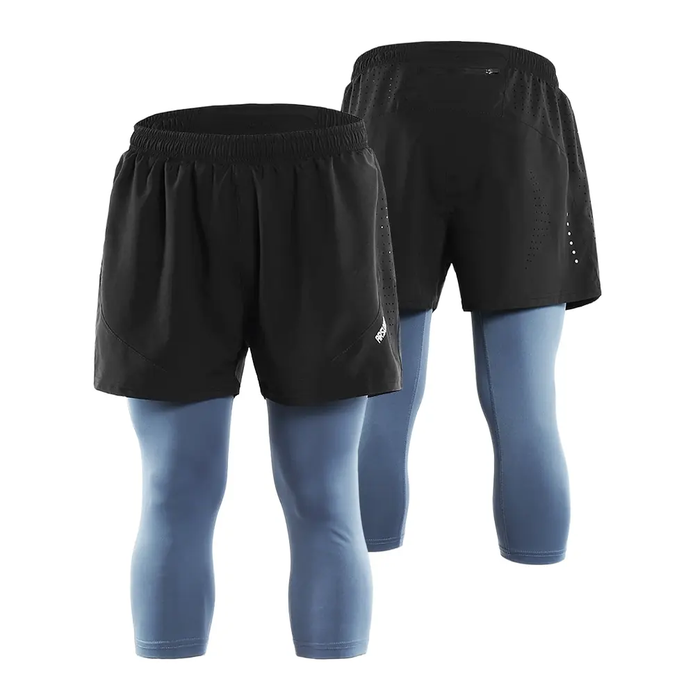 Arsuexo männer 2 in 1 Laufhose Männer Ausbildung Marathon Quick Dry Fitness Gym Training Workout Shorts Leggings Baseball hosen