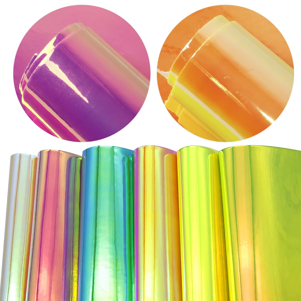 

David accessories 20*34cm Smooth Mirror Artificial Synthetic Leather For Hair Bow DIY Projects Handbag Shoes,1Yc7080