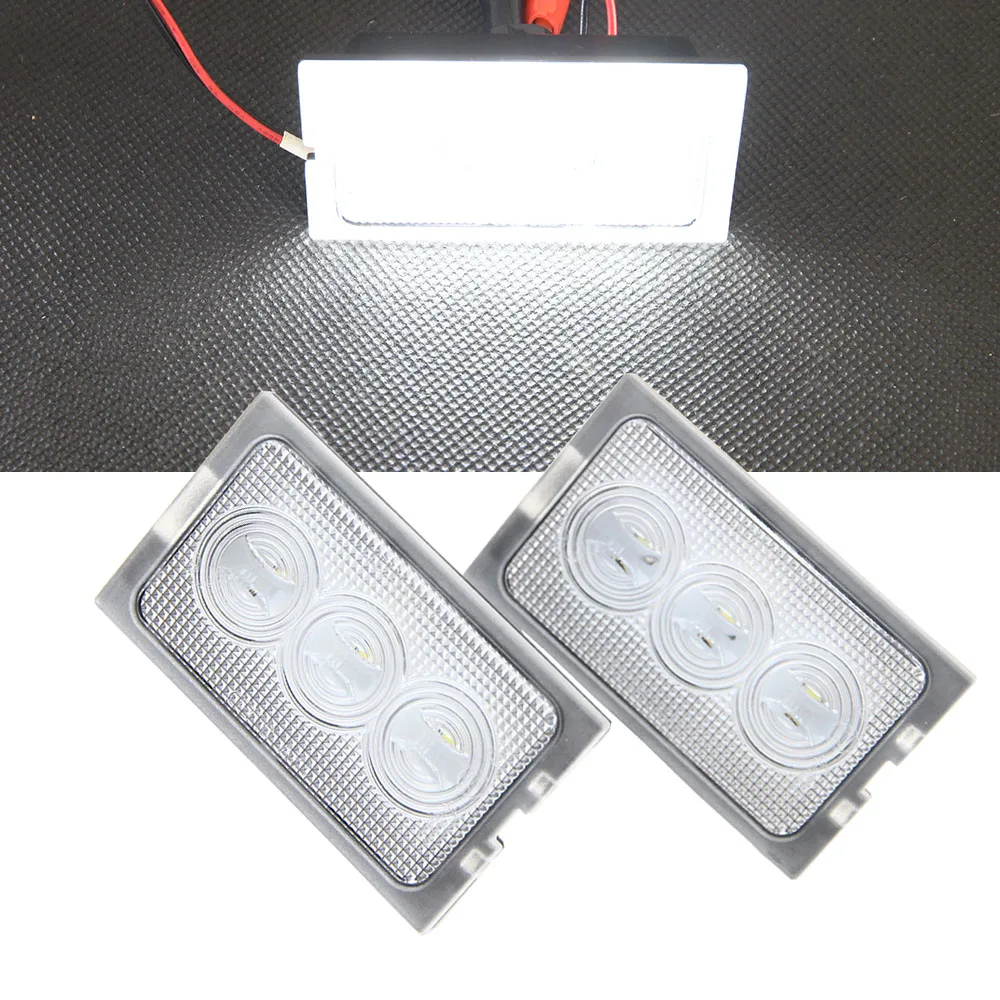 

2x Error Free 12V Interior LED Courtesy Door Foot Light For Land Rover Discovery 3 4/Freelander 2/Rang Rover Door welcome light
