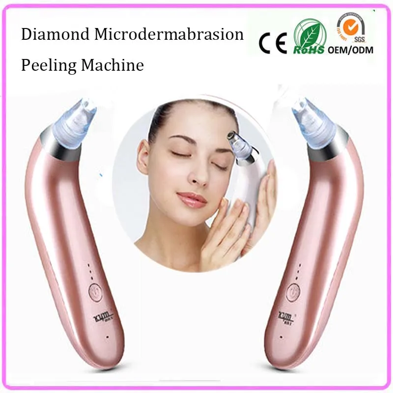 Portable Microdermabrasion Face Lift Facial Pore Remover Extractor
