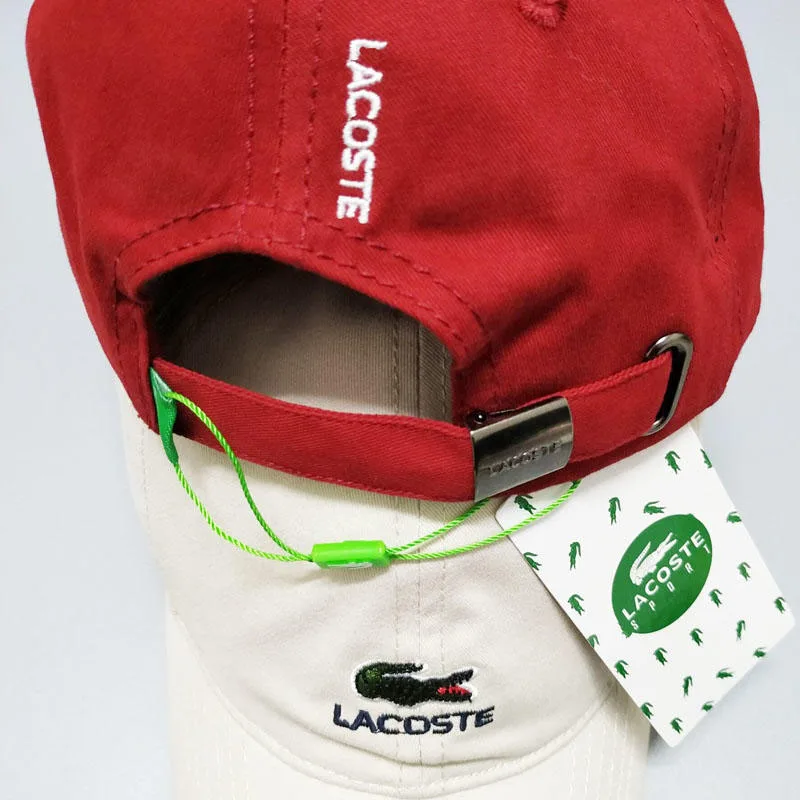 Lacostelegend Cap Women Men Fashion Casual Tennis Golf Running Caps summer breathable unisex Snap back hat gorra mujer hombre
