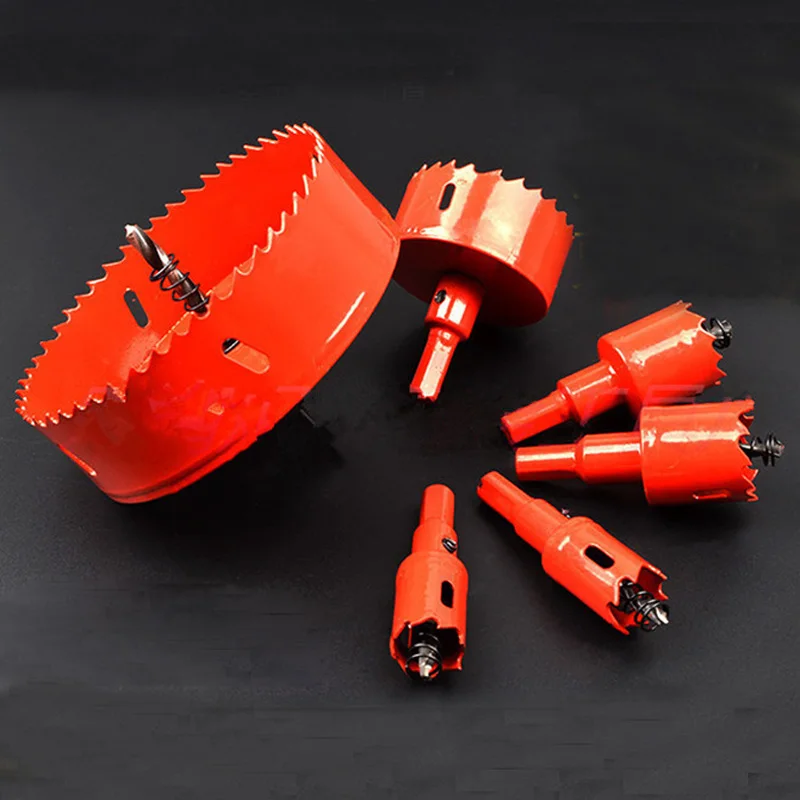 M42 HSS bimetallic perforator PVC board woodworking hole plate gypsum board lamp hole hole device Drill