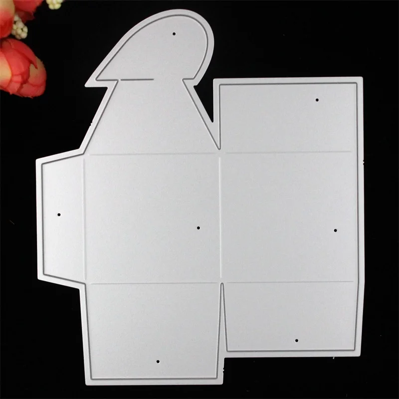 

Square Candy Box die cuts metal die cutting dies in scrapbooking embossing folder for cutting machine