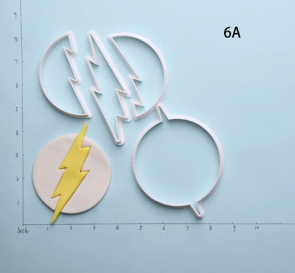 

Cute Lightning Cookie Cutters set Cake Baking Mould Custom Made 3D Printed Cookie Cutter Set Kitchen Accessories Fondant Molds