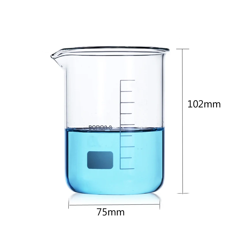 LINYEYUE 300 мл стеклянный шейкер боросиликатное стекло измерительная термоустойчивая чашка сопротивление лабораторное химическое оборудование