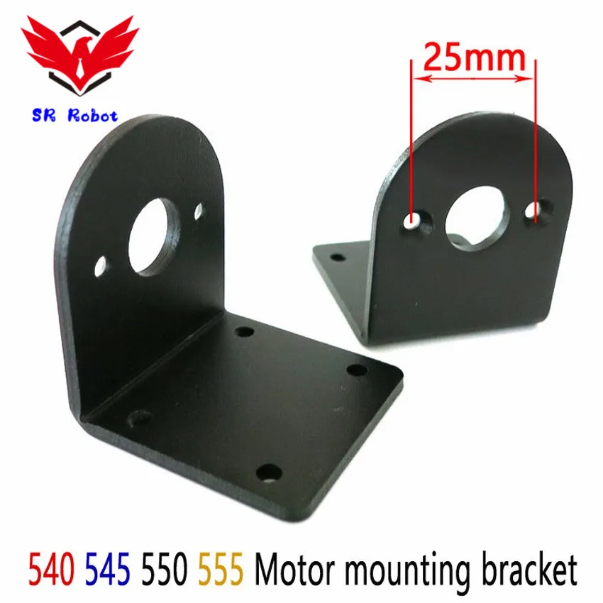 

550/545/555 DC Motor Bracket L Type Support Holder Motor Base Frame For Robot Car Chassis DIY RC Toy