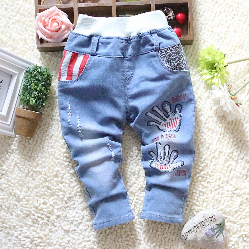 Nueva primavera 2015 chicos vaqueros dos individual palma letras imprimir pantalones de moda para niños caliente venta kids pantalones|jeans colors|jean skirts for salejean shop jeans - AliExpress