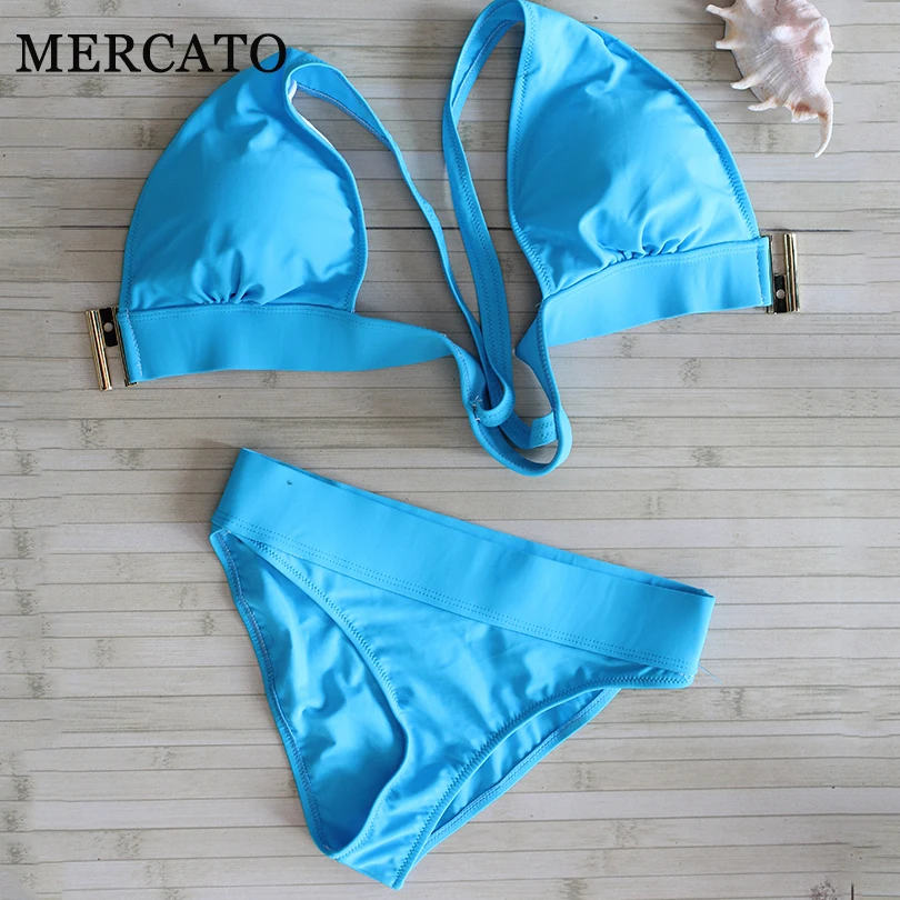 2017 Новые Sexy Bikinis Женщины Купальники Свободная Талия Группы Винтаж Сексуальная