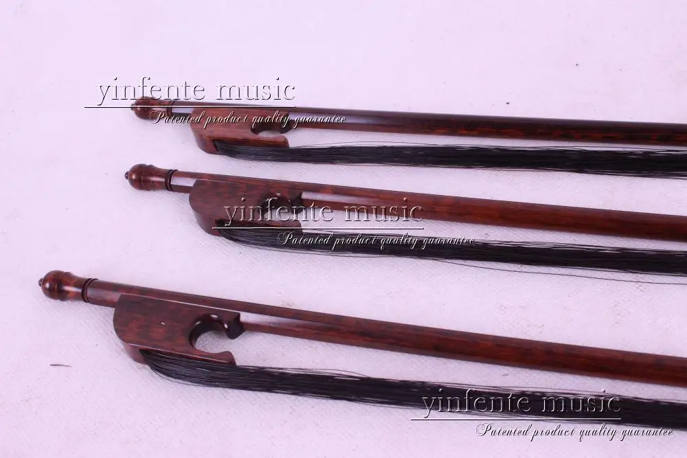 Новинка 4/4 Скрипка Лук SnakeWood черный Mawei струна получить качество