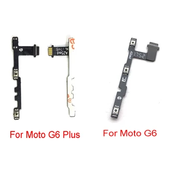 

10 Pcs/Lot Power Button On Off Flex Cable For Motorola Moto G6 / G6 plus Mute Volume Switch Connector Ribbon Replacement Parts