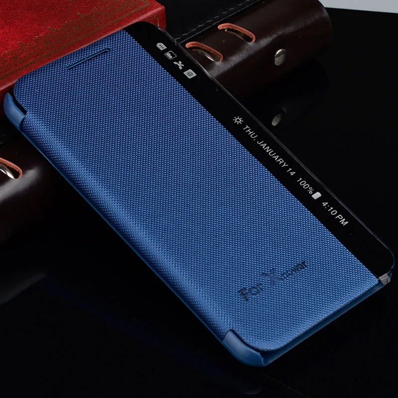 For LG X Power Case & Glass Auto Sleep Wake Side Edge
