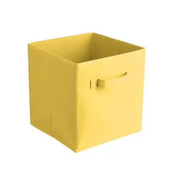 

Foldable Fabric Storage box Cube Bins For Cloth Organizer storage Baskets Folding Nursery Closet Drawer Features Dual Handles