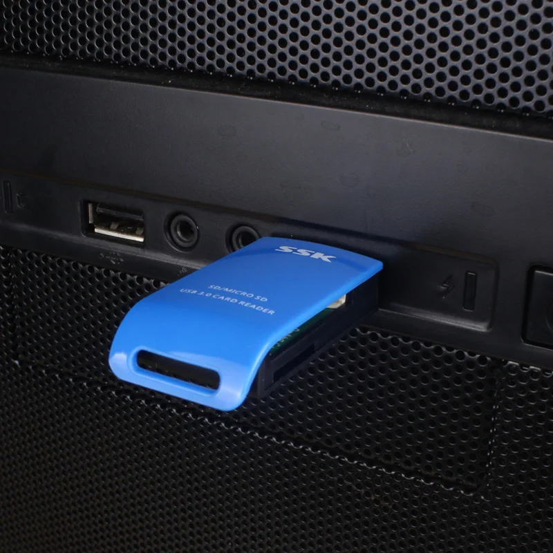 SSK USB 3 0 2 in 1 Card Reader High Speed USB 3 0 SD Micro 2