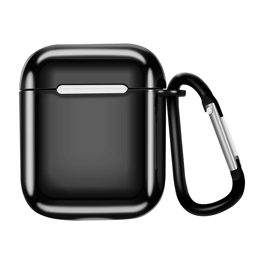 Wireless Earphones Protection TPU Electroplated Case Cover Soft Skin For Apple Airpods 1th Earphone