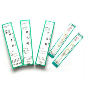 

Hwato long needles silver surface acupuncture needle reusable 0.45*100mm