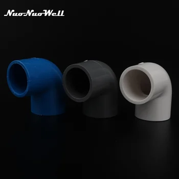 

2pcs 20mm PVC Elbow Connector 90 Degree L Connector PVC Water Pipe Connection Garden Irrigation Pipe Joints Aquarium Fittings